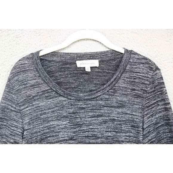 Philosophy Long Sleeve Stretchy Tunic-Size Medium-Minimalist-Lagenlook - Picture 4 of 10